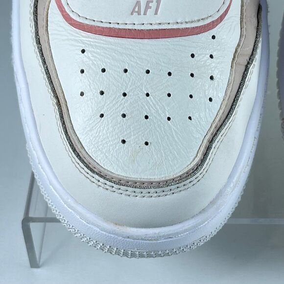NIKE AIR FORCE 1 AF1 SHADOW PHANTOM-RED STARDUST | Wmns11 Mens9.5 [DZ1847-001] - Picture 3 of 12